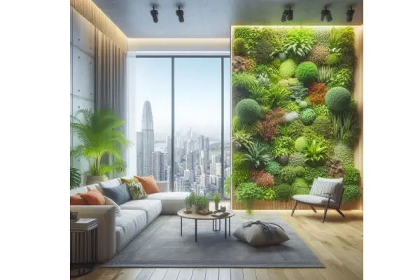 Verde na Vertical: Dicas de Decoração com Jardins Verticais para Ambientes Compactos